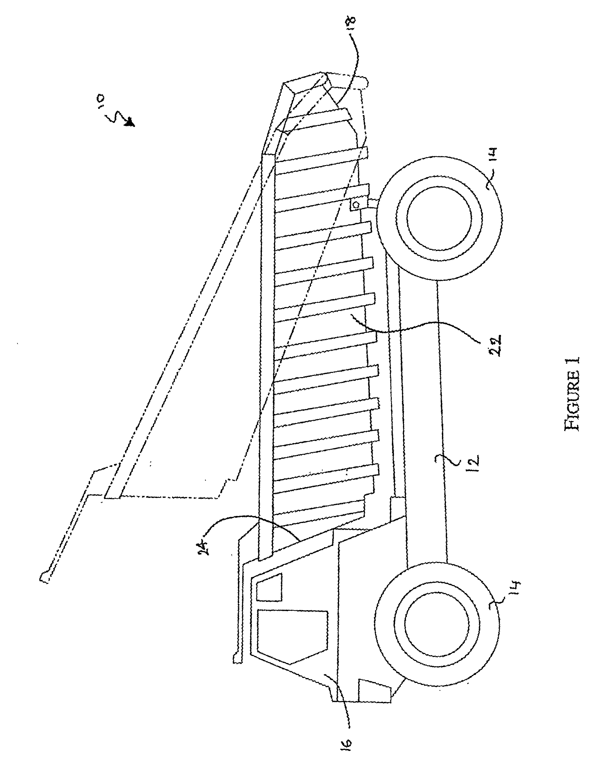 Materials transport container