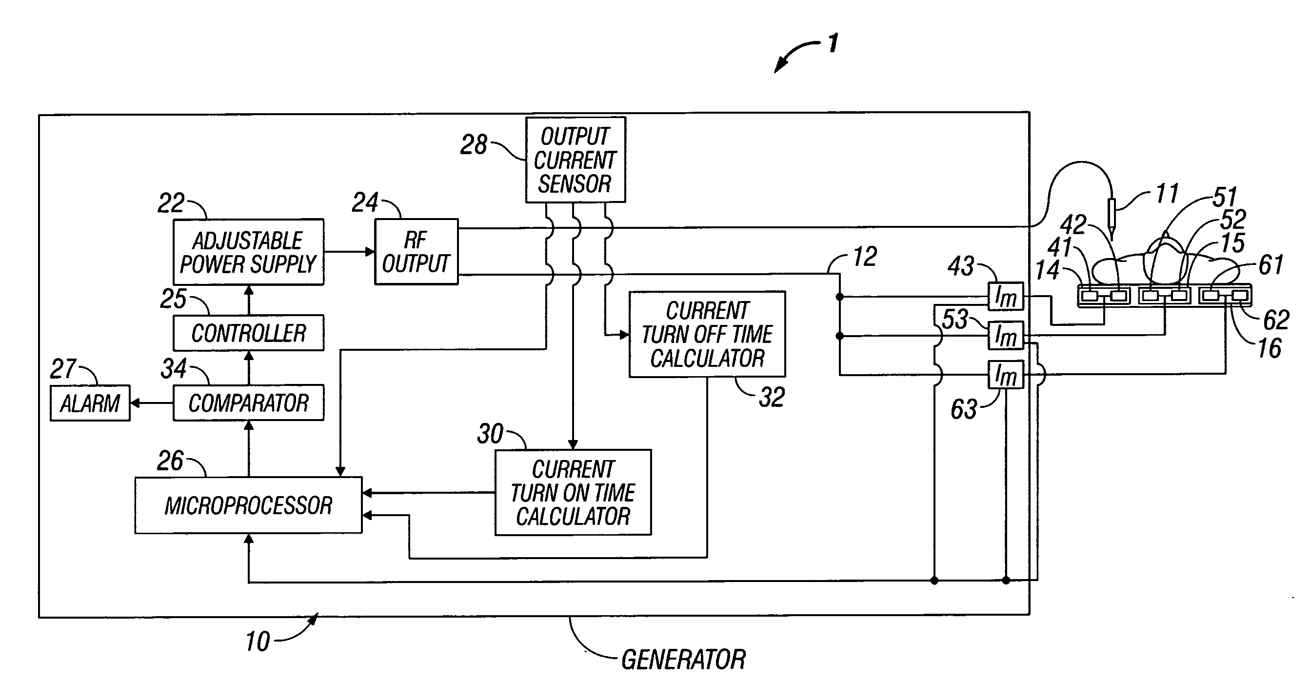 System and method for return electrode monitoring