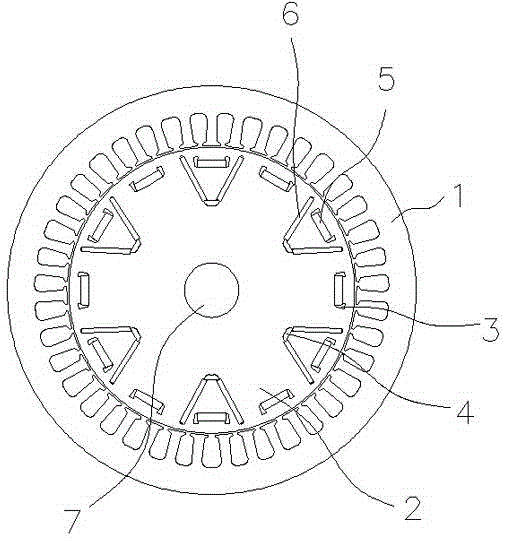 Permanent-magnet synchronous motor