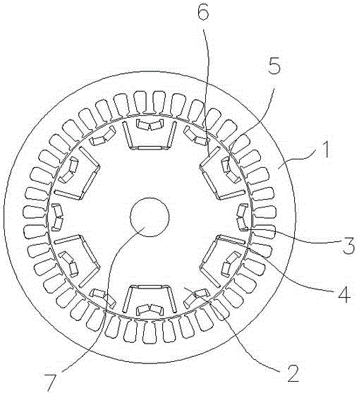 Permanent-magnet synchronous motor