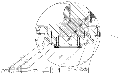 Well drilling five-cylinder pump and method for installing helical gears thereof