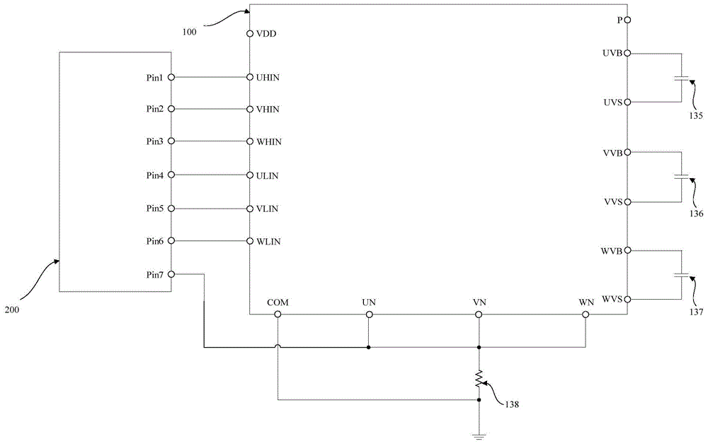 Overcurrent protection device, intelligent power module and frequency-conversion household appliance