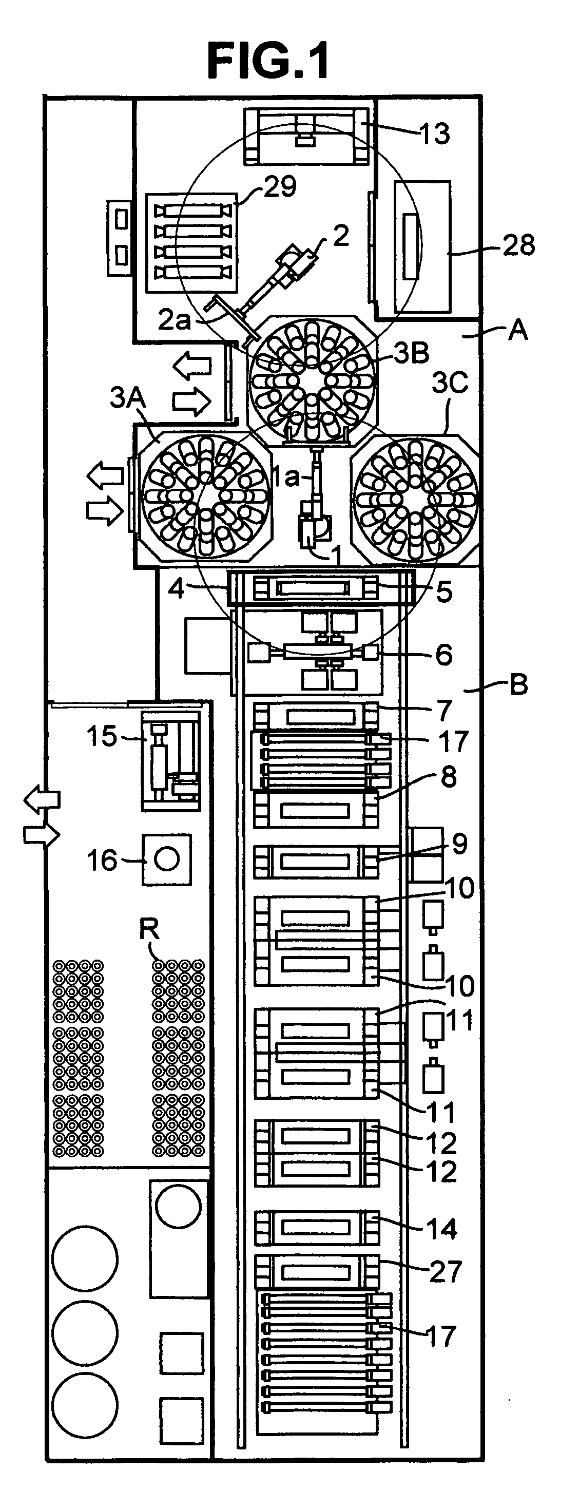 Turn-table type roll stock apparatus and plating factory for process roll for gravure printing