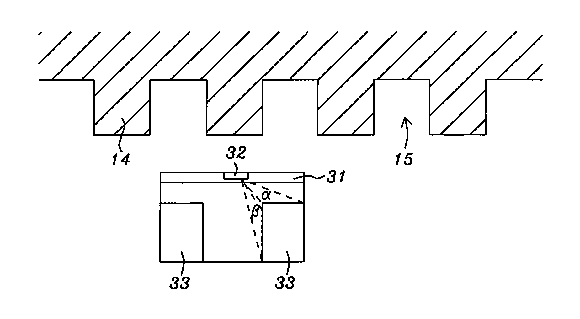 Gear tooth sensor with single magnetoresistive bridge