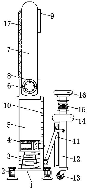 Teaching demonstration device for Beidou navigation module