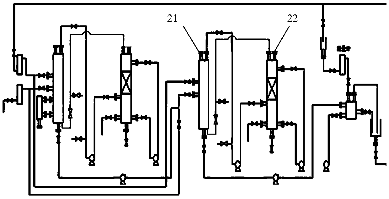 A system for recycling waste hydrochloric acid in iron-containing industries