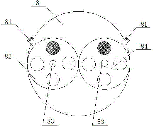 Rehabilitation nursing device used after myopic laser surgery