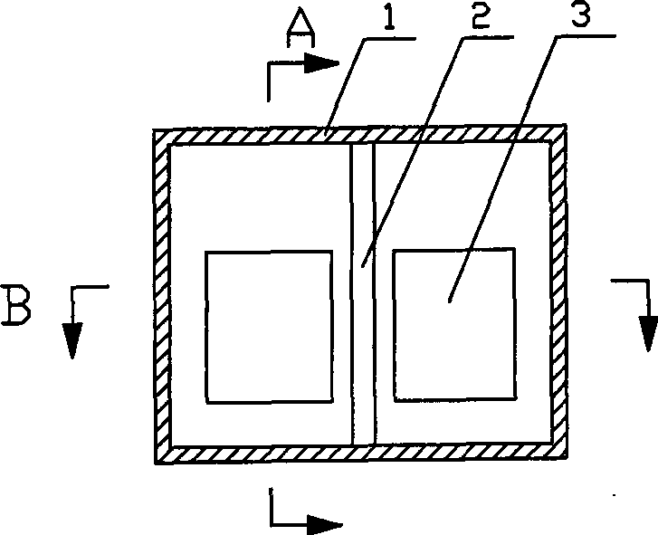 Double-inclined transducer