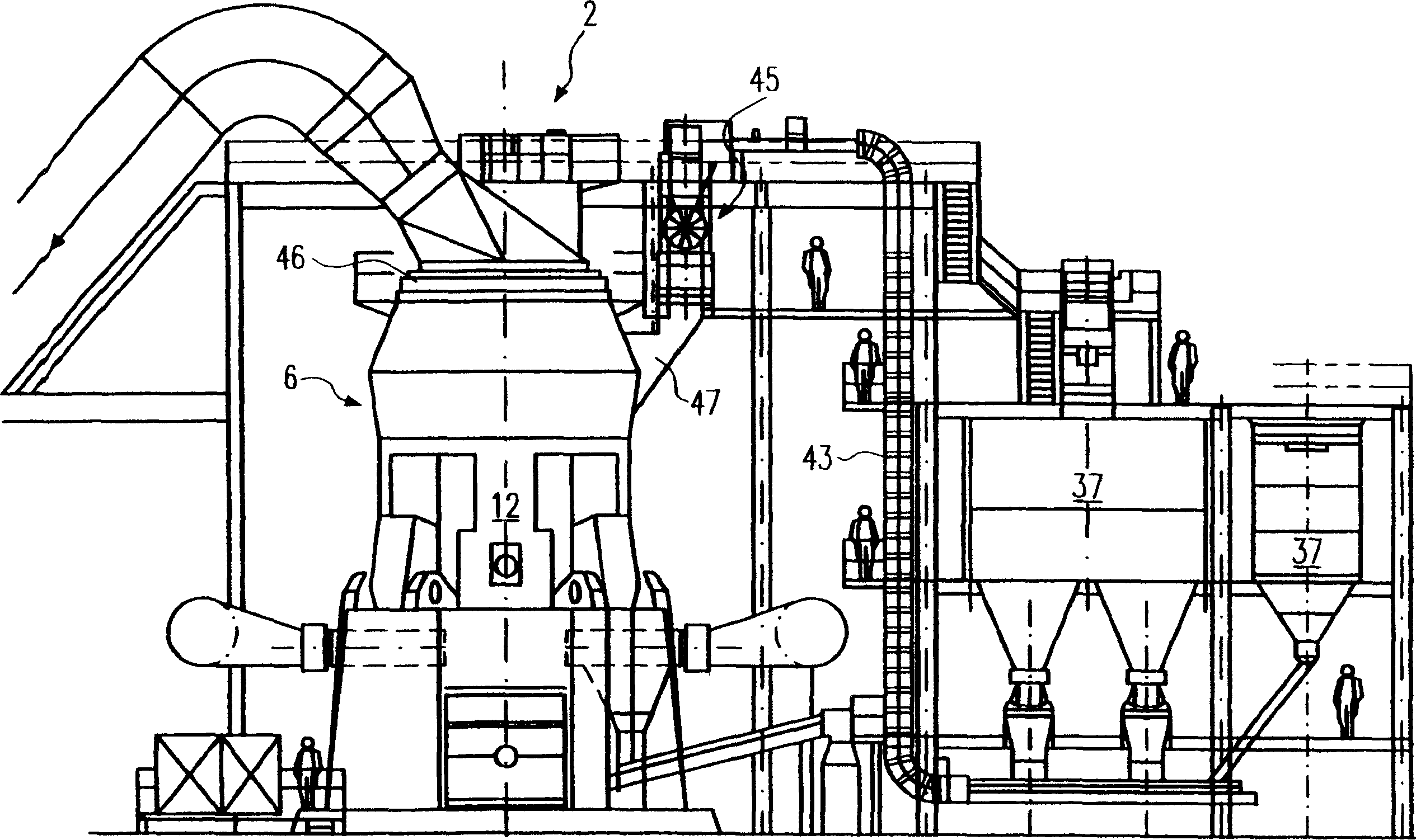 Device for supplying material