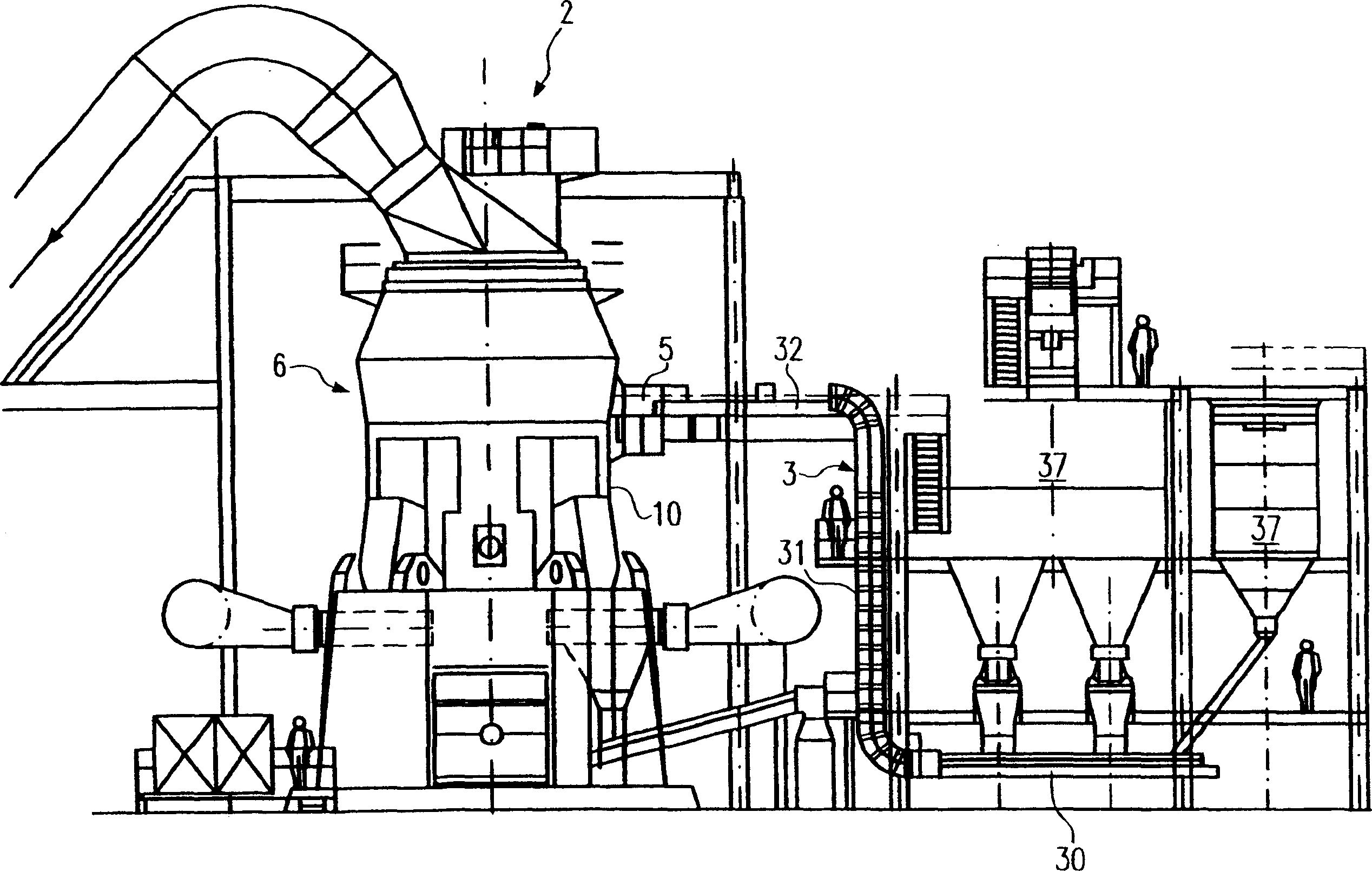 Device for supplying material