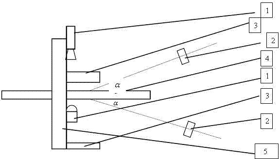 Online cable surface defect detection device and online cable surface defect detection method