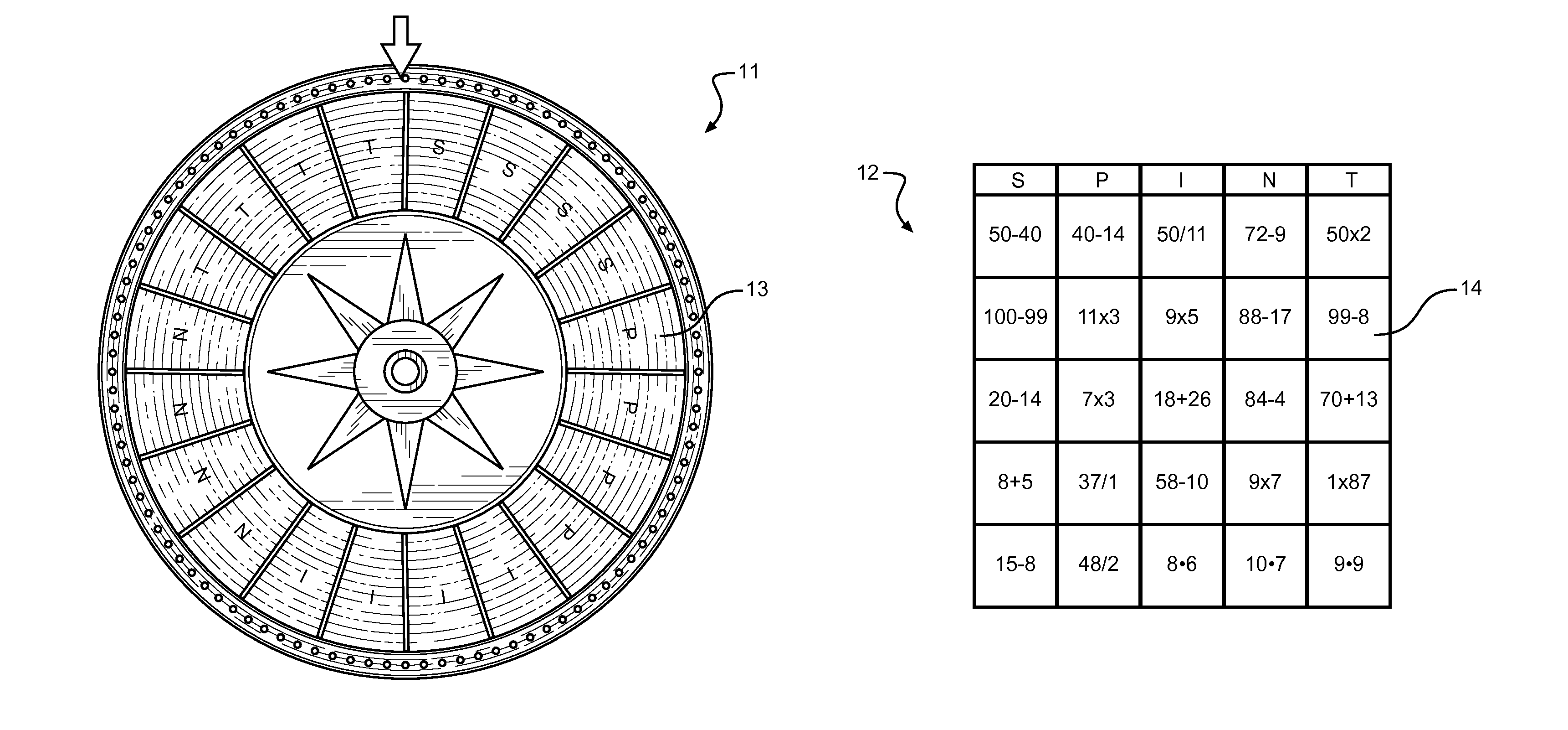 Spin-it bingo math game