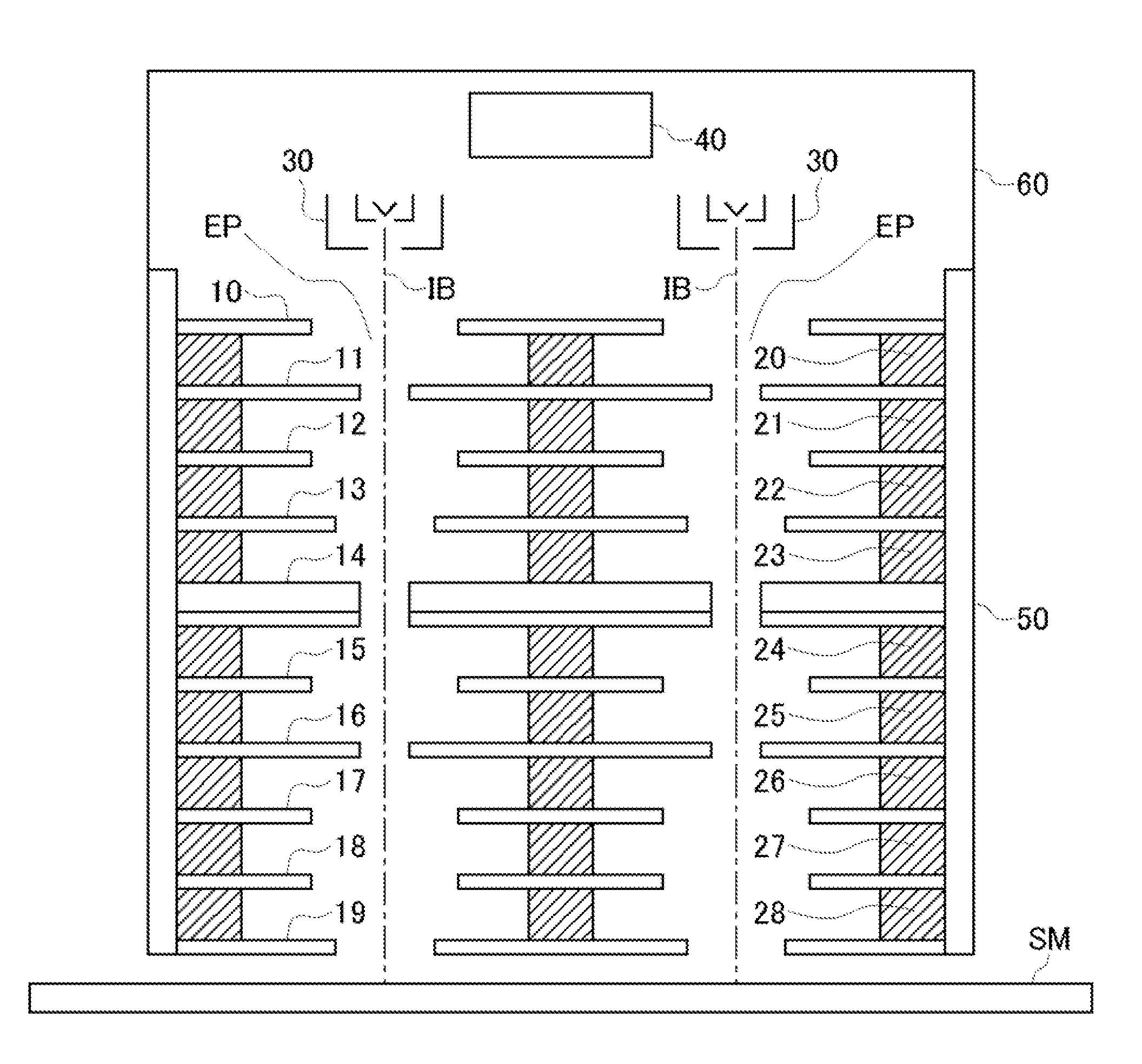 Sample observing device and sample observing method