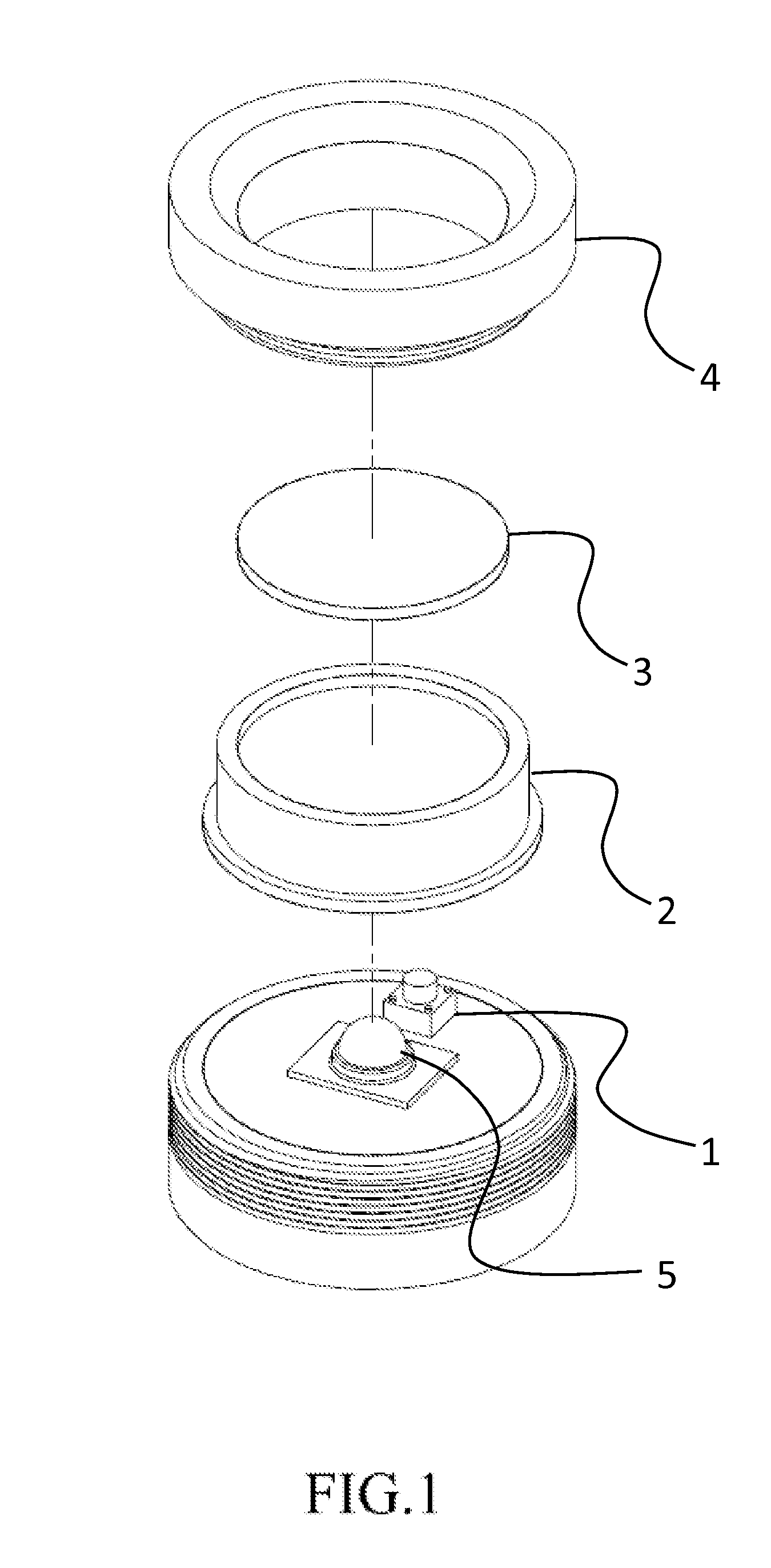 Waterproof lens switch assembly for portable lighting unit