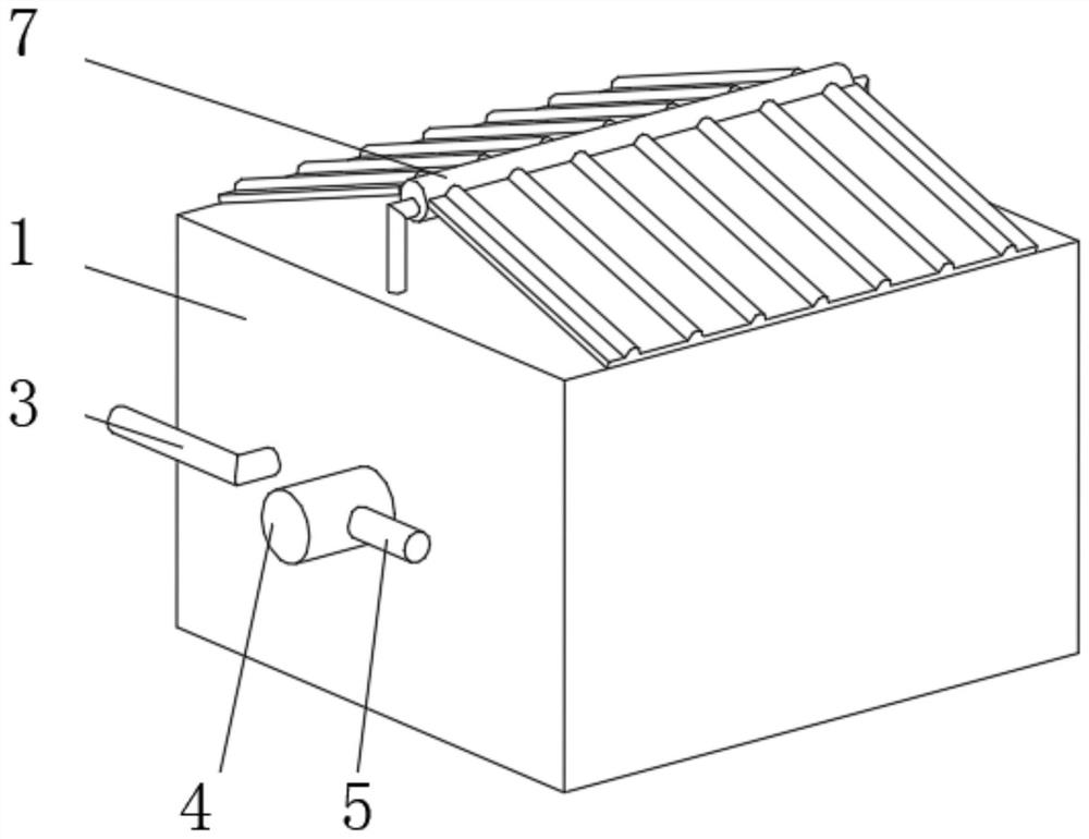 Solar heat collection type seawater desalination device