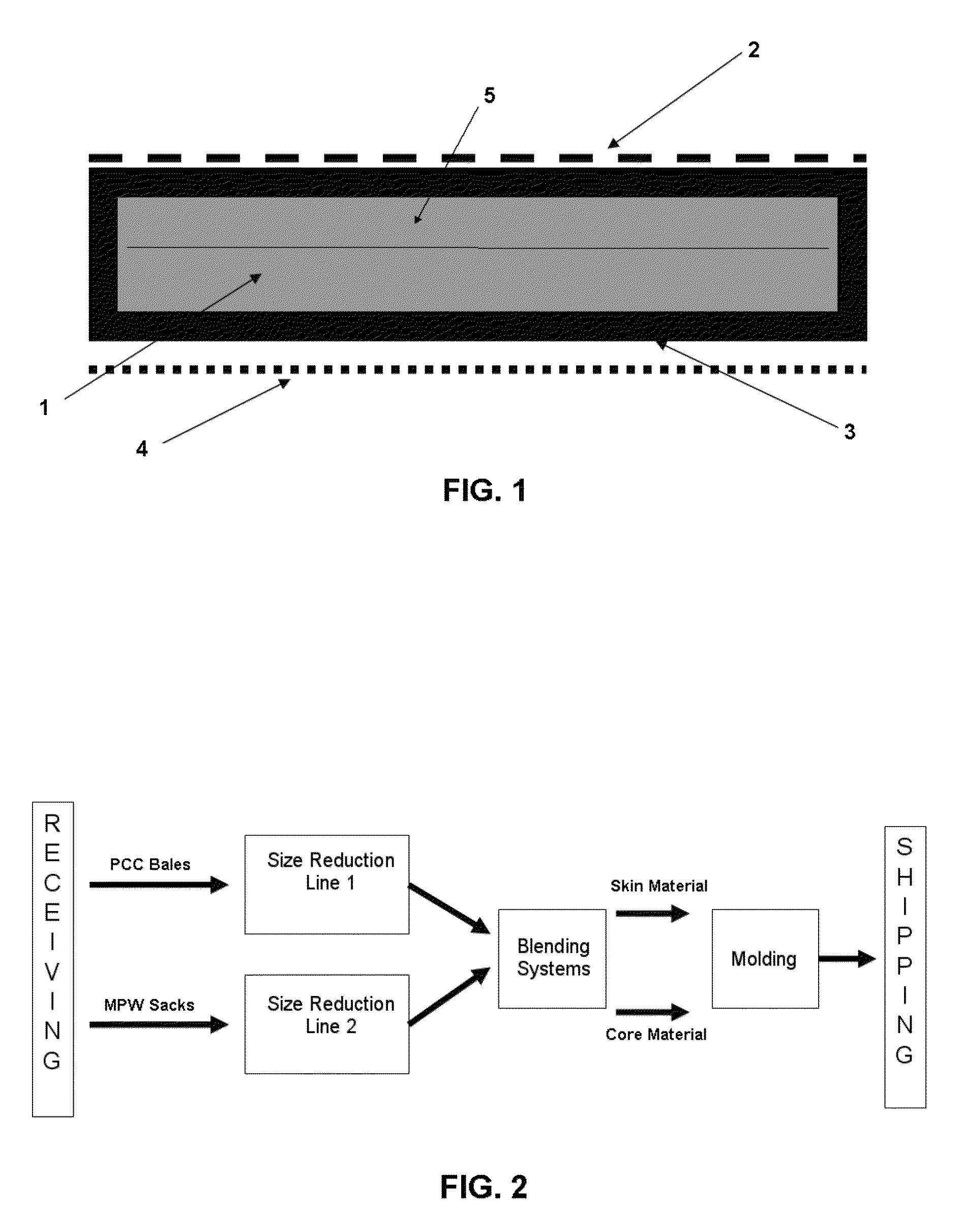 Carpet waste composite product and method for making same