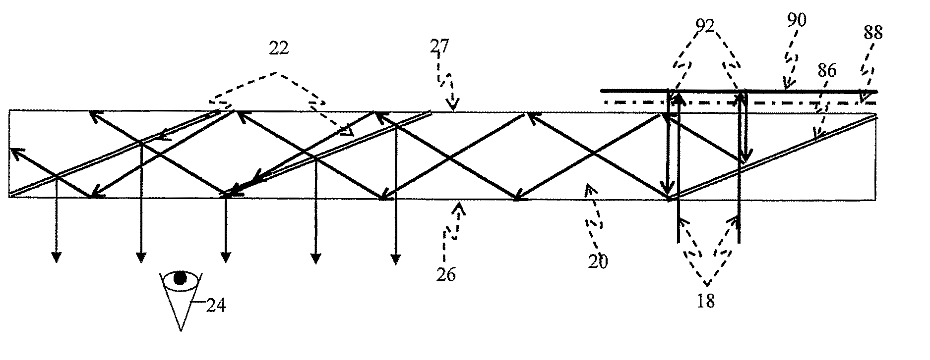 Polarizing optical system