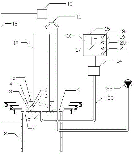 Continuous stable pressurization type geomembrane liquid expansion deformation mechanical testing device