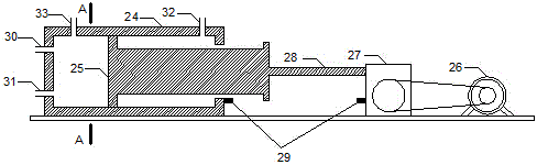 Continuous stable pressurization type geomembrane liquid expansion deformation mechanical testing device