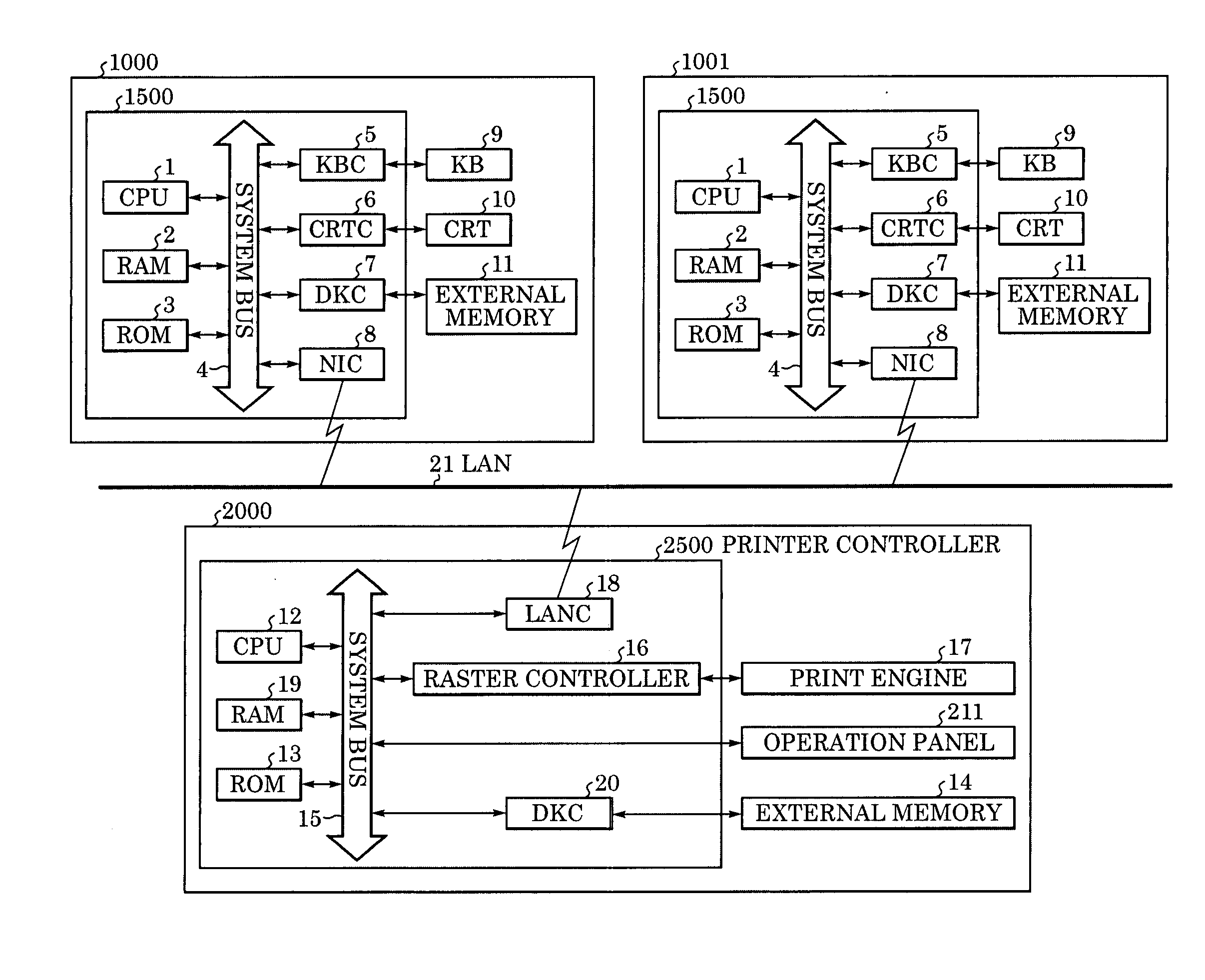 Printing system, method for managing print job, program, and recording medium