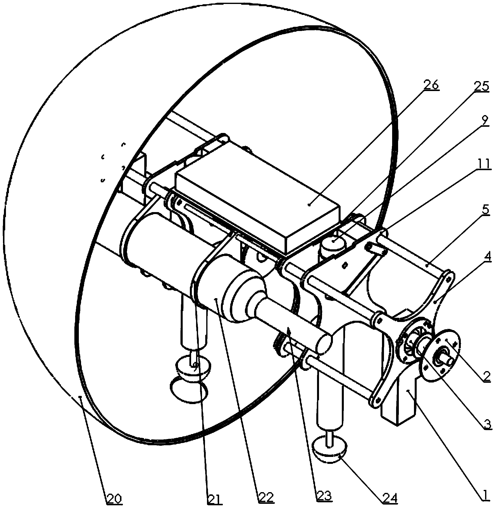 Polymorphic spherical hopping robot