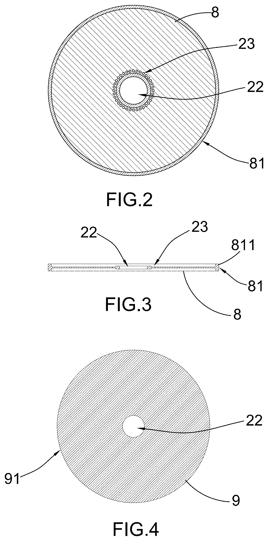 Disc-Type Electrocatalytic Water Treatment Device