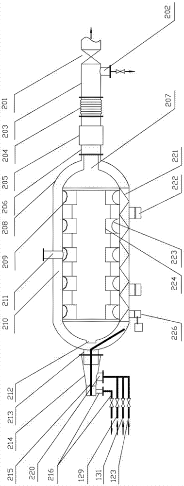 A processing system for the integrated production of α-hemihydrate gypsum with rotary autoclaving and drying