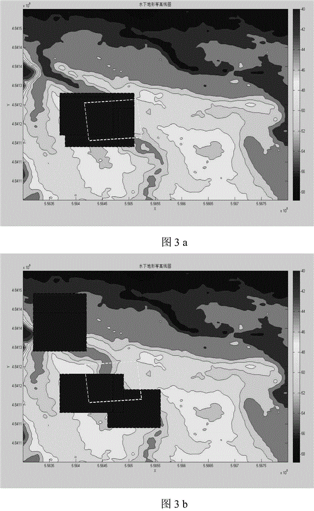 An underwater terrain matching method based on textural feature and terrain feature parameters