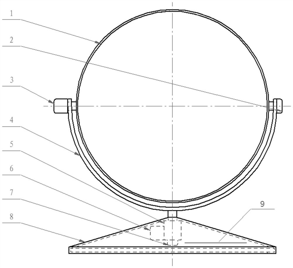 Household heliostat and heliostat method