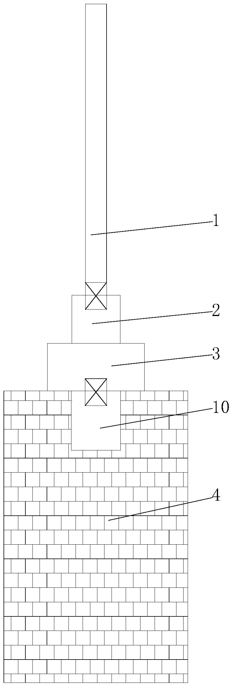 Rural-garbage pyrolyzing furnace