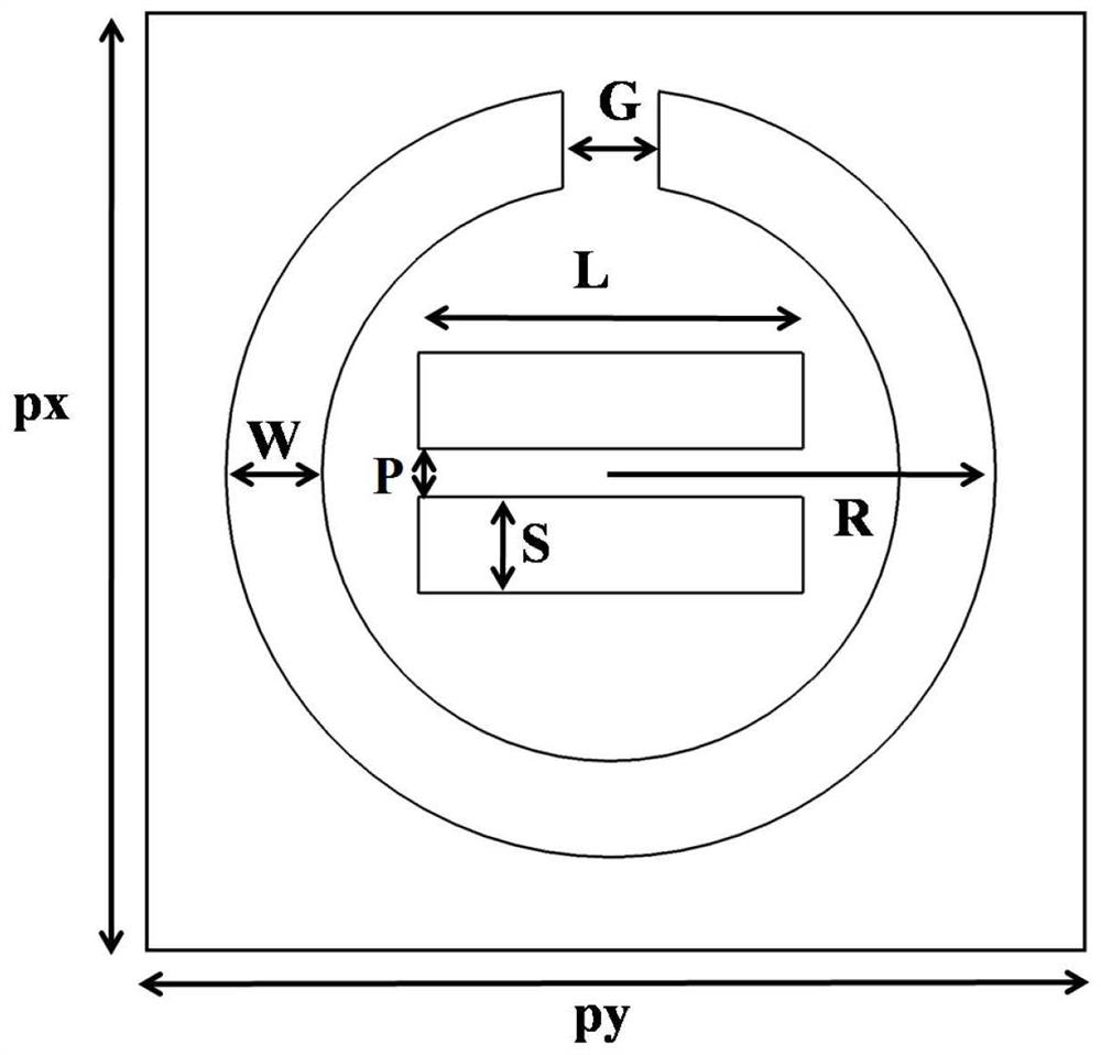 Plasma-induced transparent metamaterial sensor