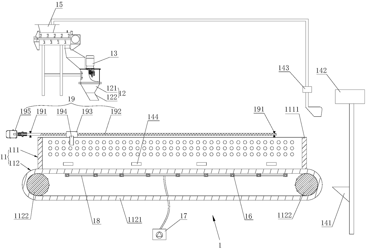 Multifunctional three-dimensional belt type fermentation equipment