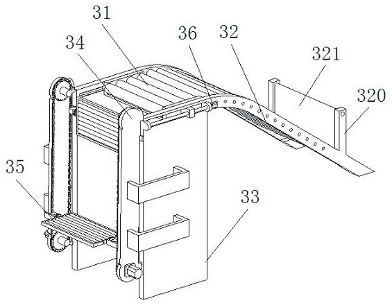 Tire turn-over device