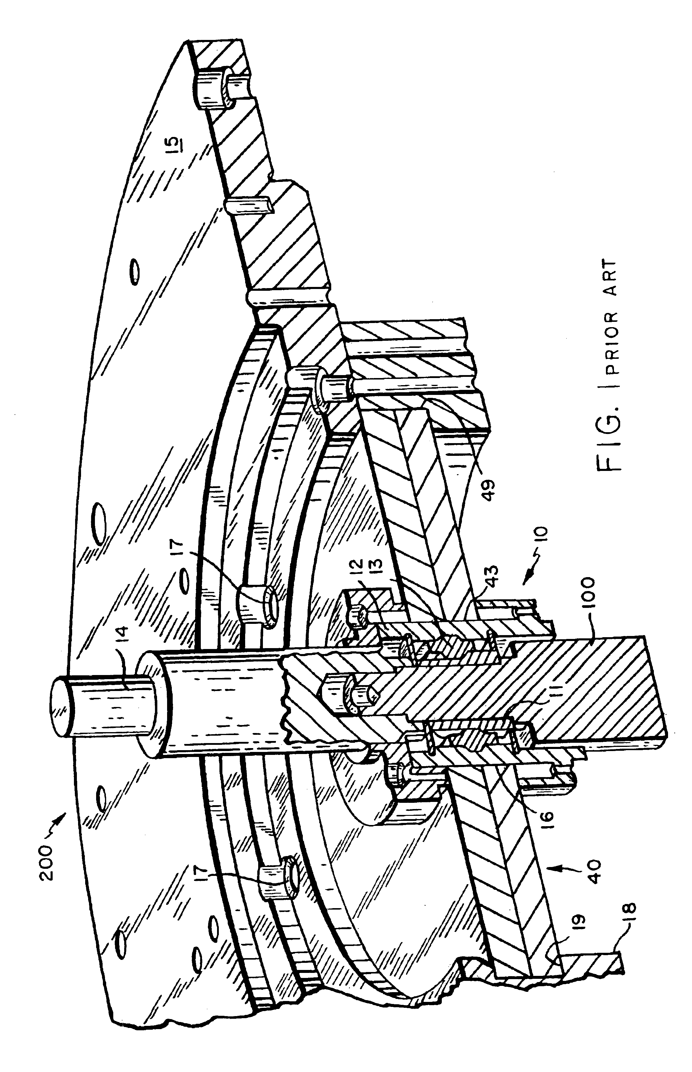 Dual stiffness bearing damping system