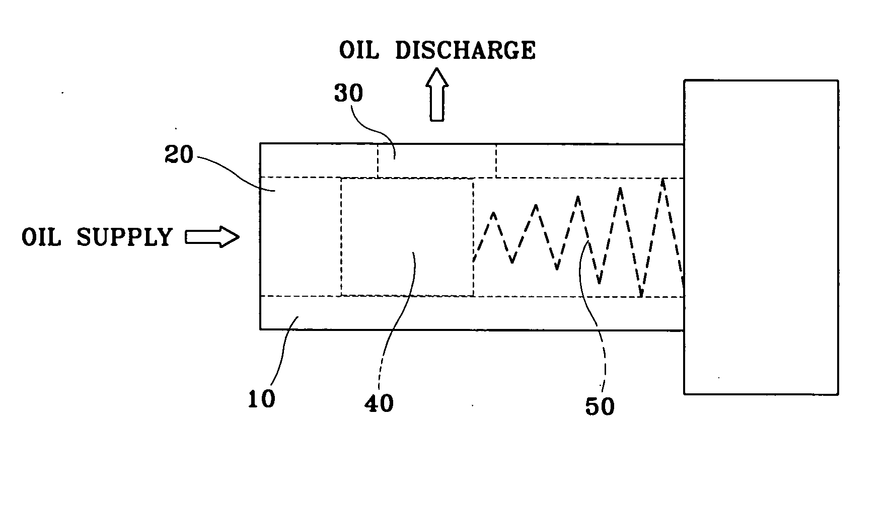 Check valve for diesel engine