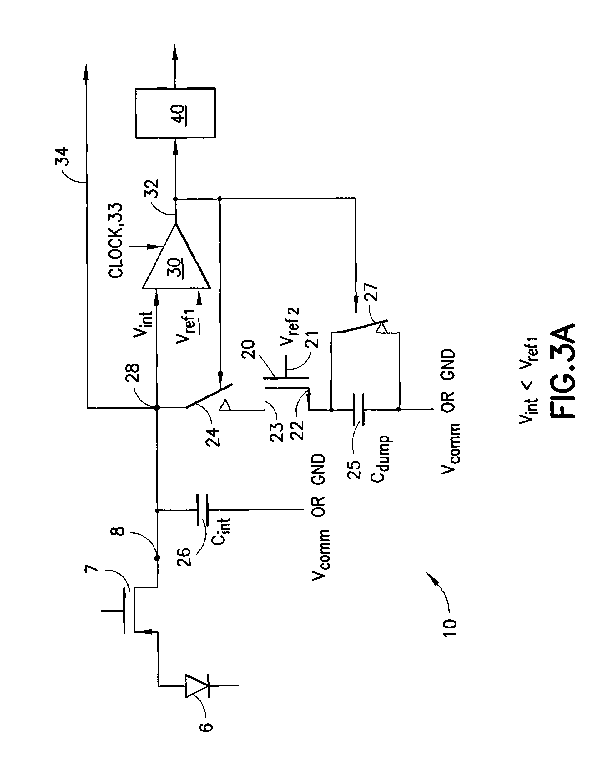 Low power current input delta-sigma ADC using injection FET reference