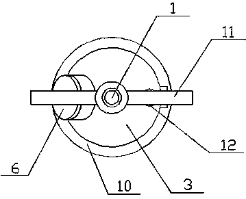 Precipitation reactor for producing organic substance treatment catalyst