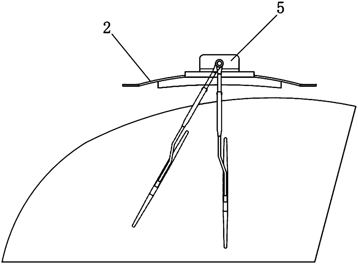 A windowpane wiper