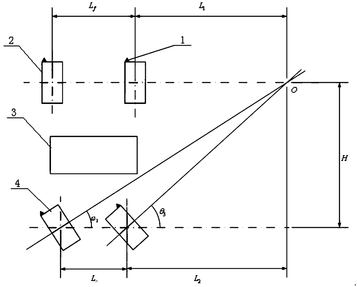 Milling machinery walking system based on four-wheel independent steering