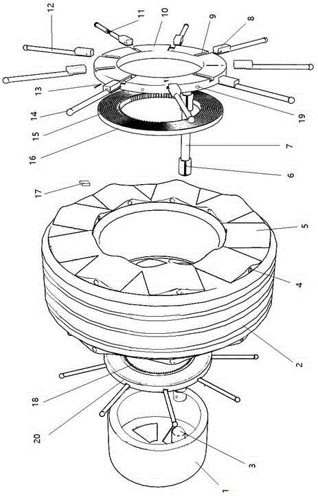 Rapid switched-type anti-skidding device for car tire