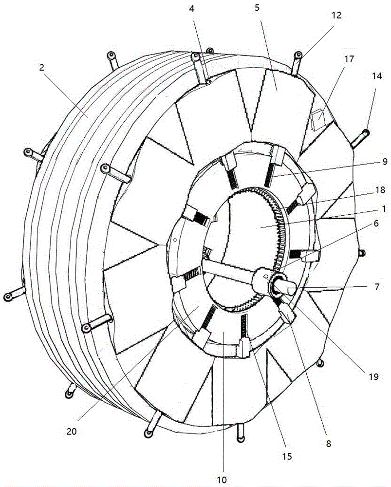 Rapid switched-type anti-skidding device for car tire