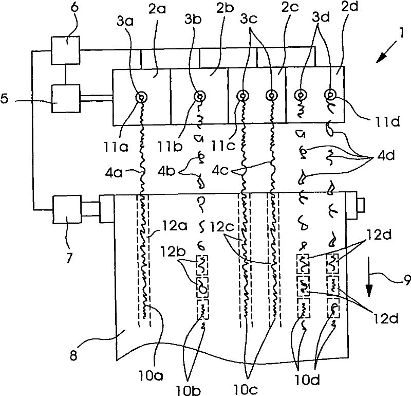 Method for producing security features on a printing- or packaging product