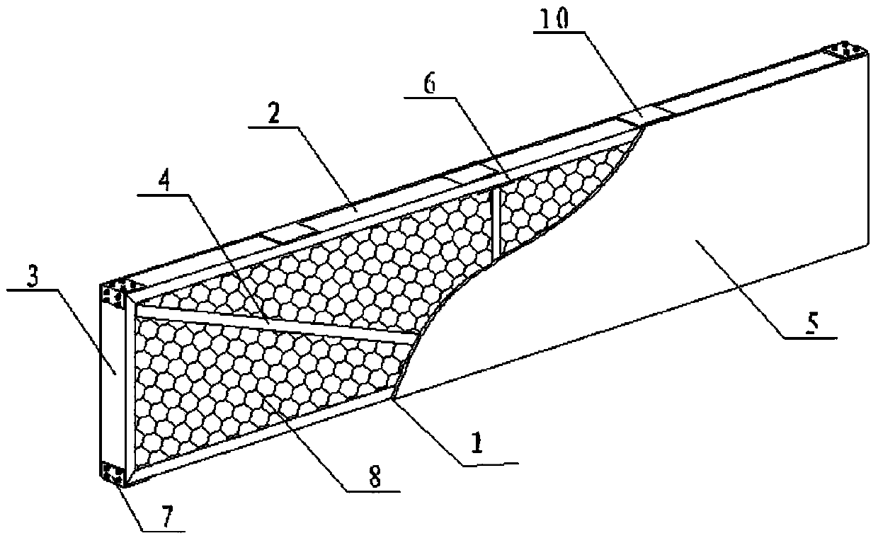 Novel prefabricated wall plate and building external wall assembled by same