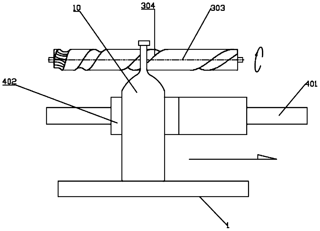 Material issuing device of high-speed checkweigher