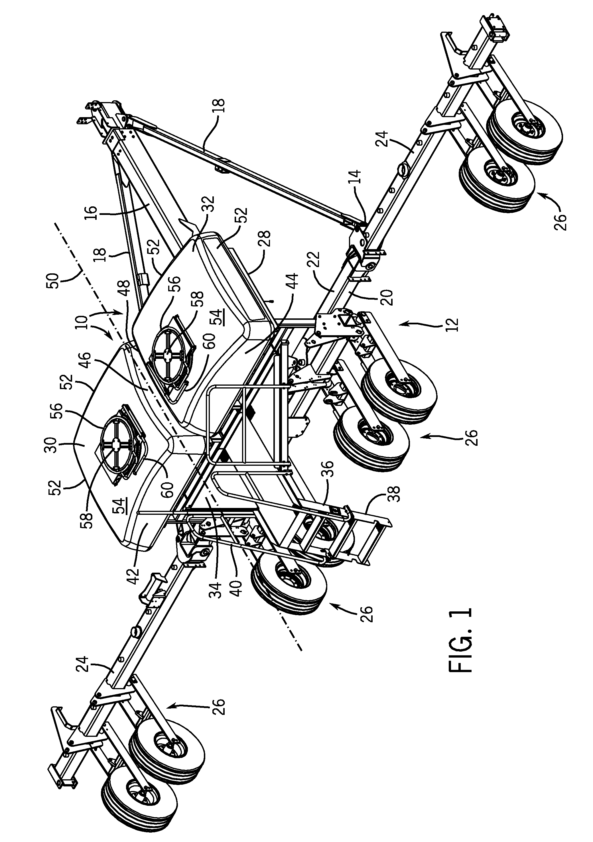 Seed tank arrangement and planter