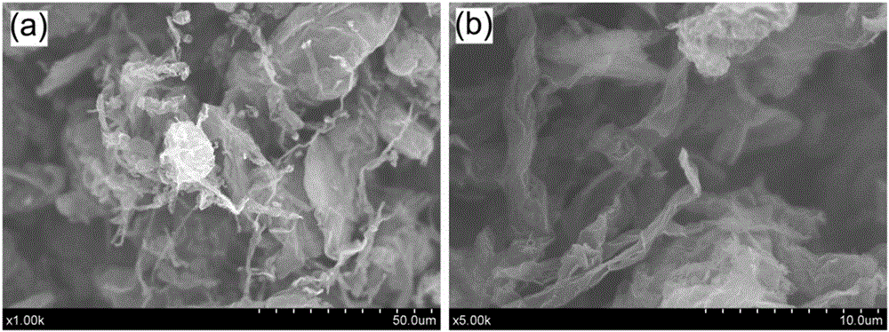 Nitrogen-doped three-dimensional graphene catalyst and preparation method thereof