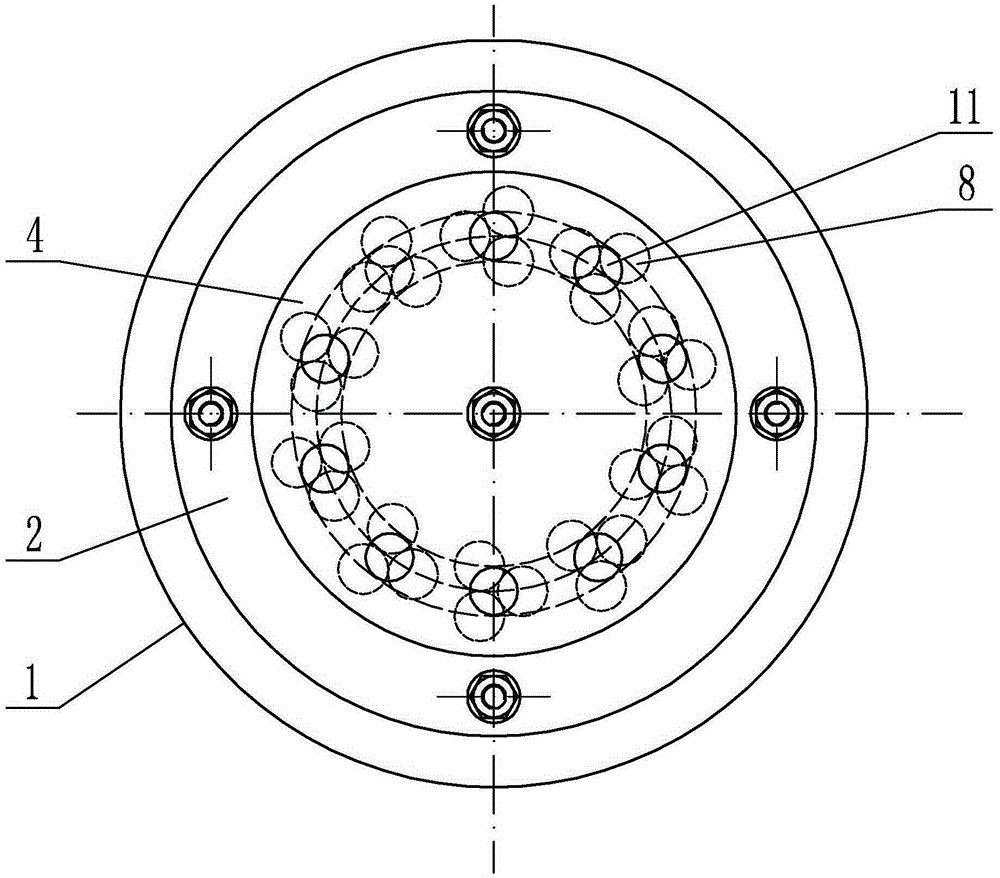 Device and method for depositing modified coating on surface of precision ball