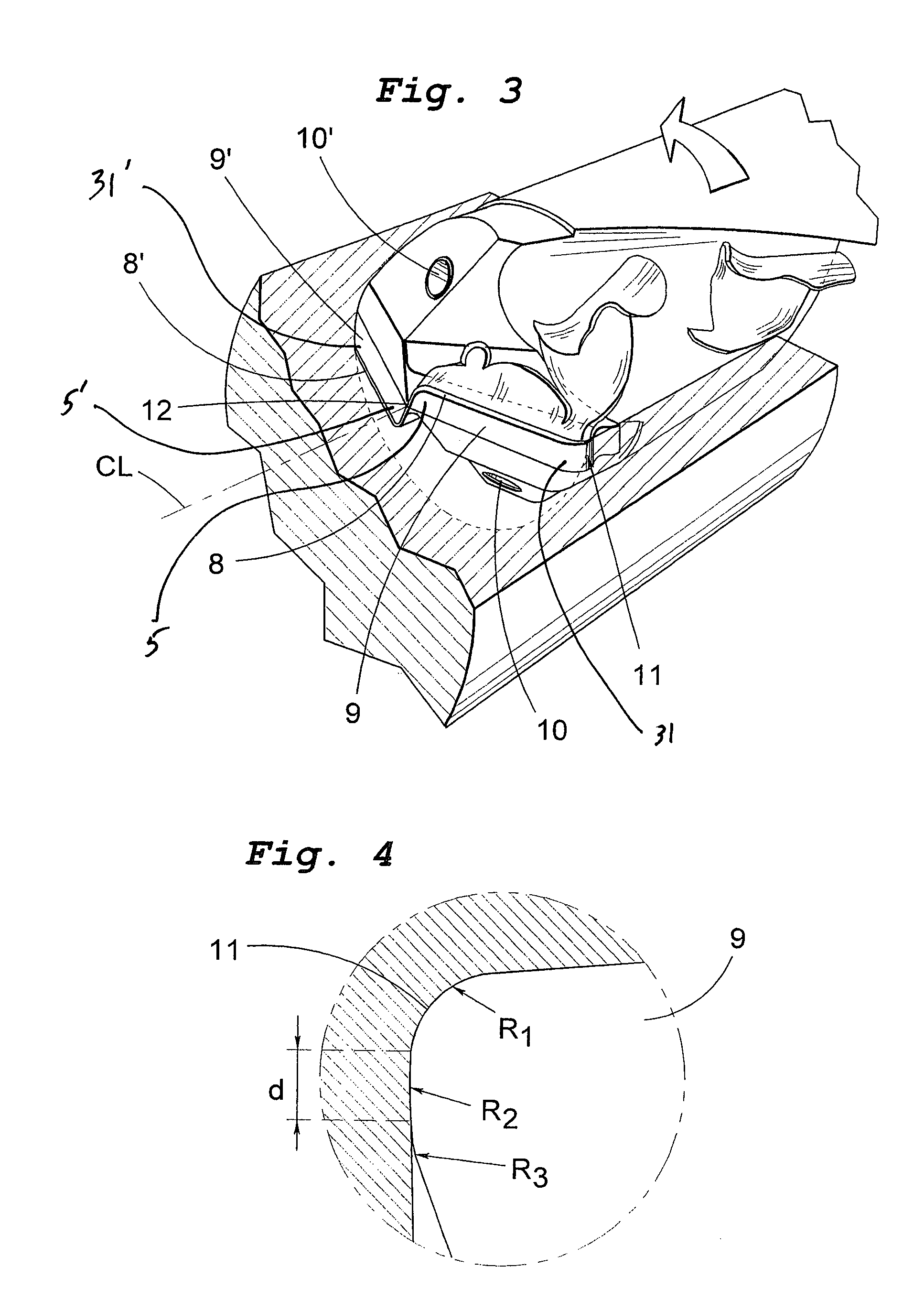 Drill with improved cutting insert formation