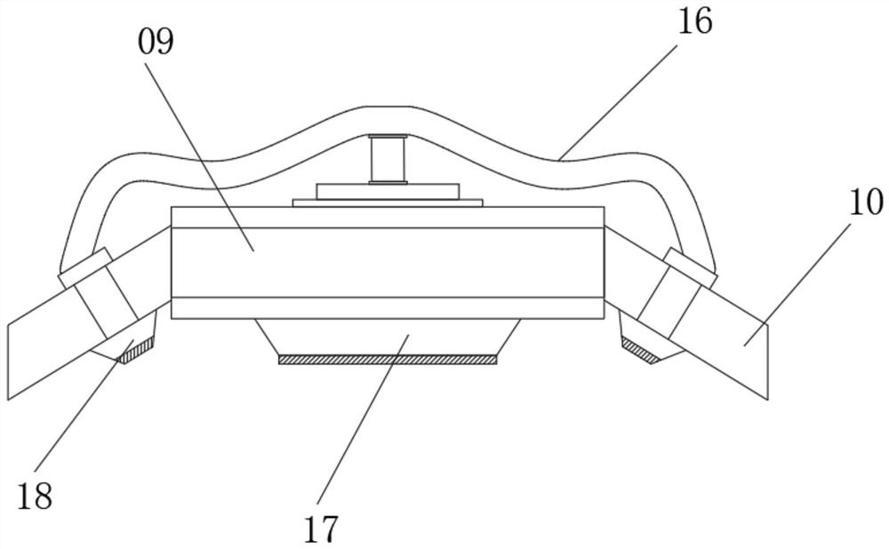 Decontamination device for metal screw production