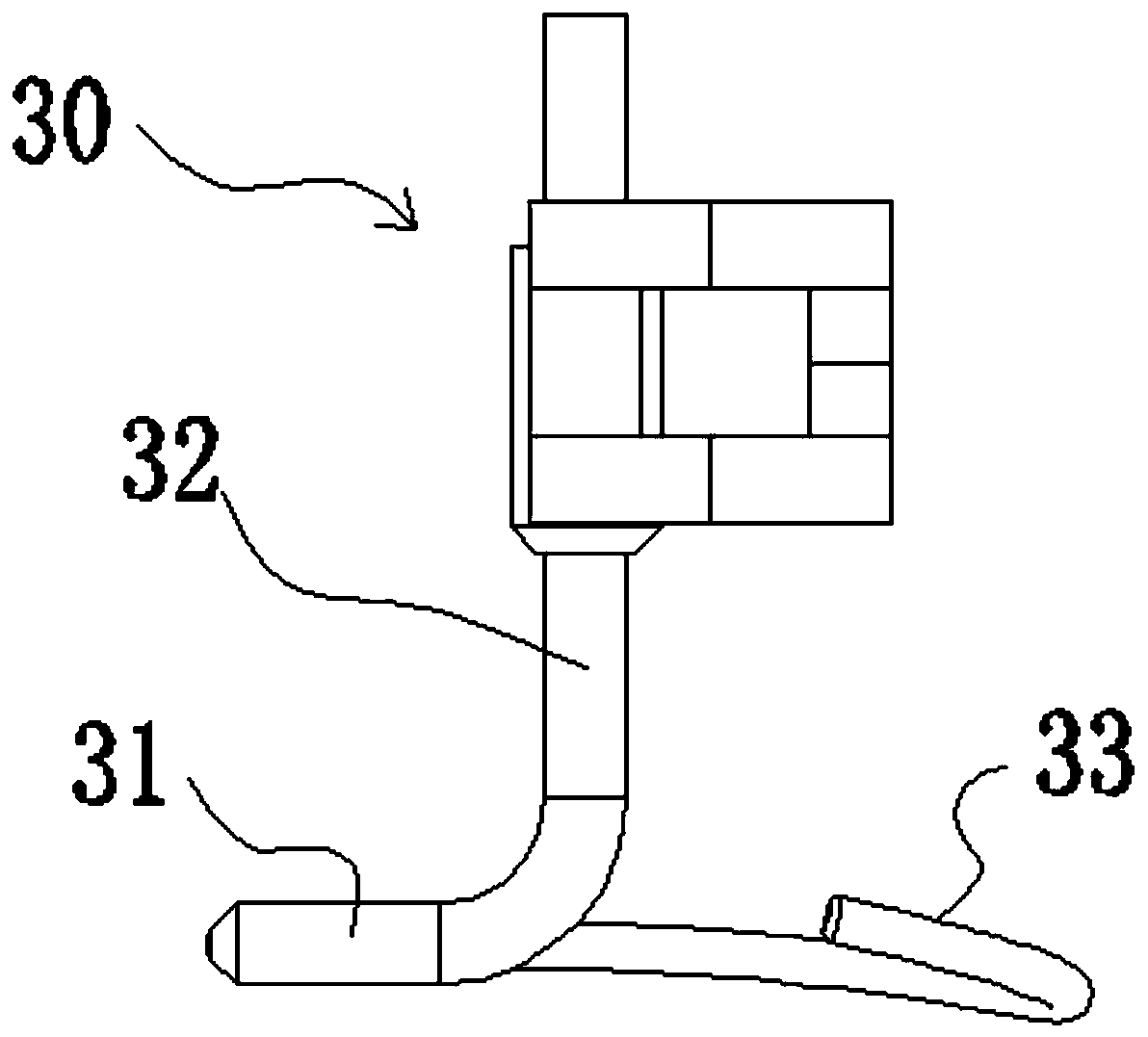 Production process and production device of a non-closed covered rubber tube